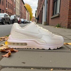 Nike Air Max LTD 3 'Triple White' Mens Lifestyle Shoes Size 10 687977 111 (NEW)